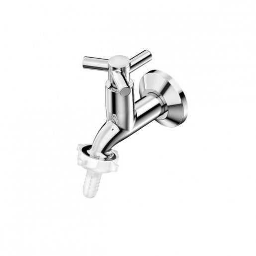 Torneira de Parede para Tanque / Jardim com Bico One Celite