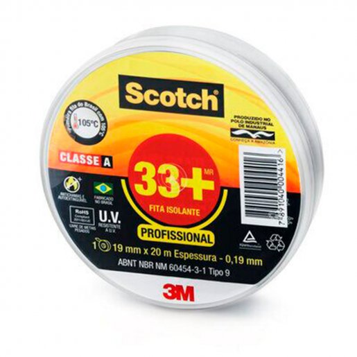 Fita Isolante Scotch 33+ 3M