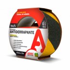 Fita Antiderrapante 866 Zebrada (Preta e Amarela) Adere