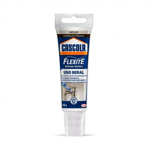 Silicone Cascola Flexite Uso Geral Acético 50gr Henkel