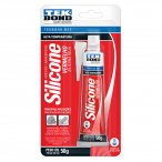 Silicone Acético Vermelho Alta Temperatura 50g Tek Bond