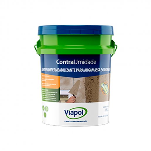 Impermeabilizante Contra Umidade Branco 18L Viapol