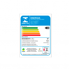 Aquecedor a Gás LZ1600  GLP Branco Lorenzetti