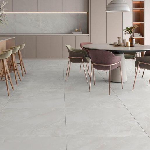 Piso Rubi Cinza Mate Retificado 88x88