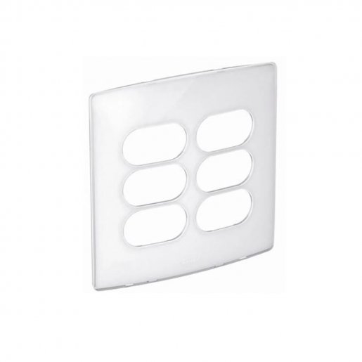 Placa 3+3 Postos 4 X 4" Sugar Gloss Nereya Pial