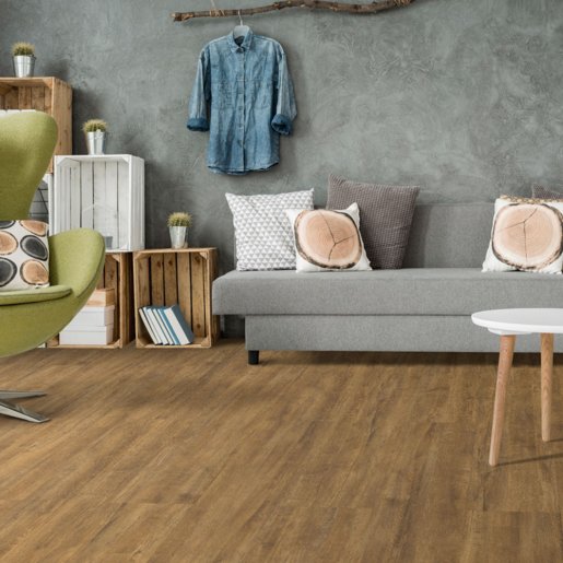 Piso Laminado Gran Elegance Carvalho Ouro Click Eucafloor