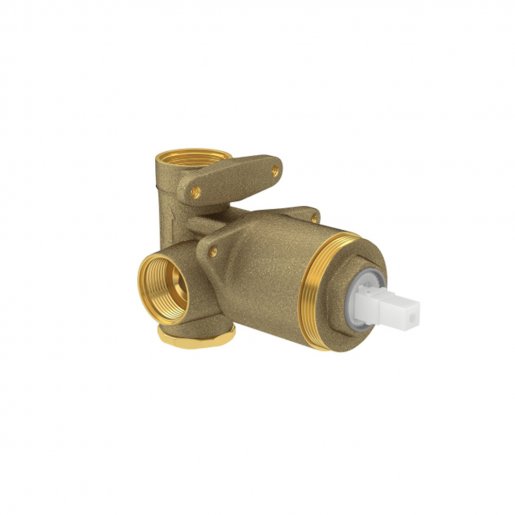 Base monocomando de chuveiro para baixa e alta pressão Deca