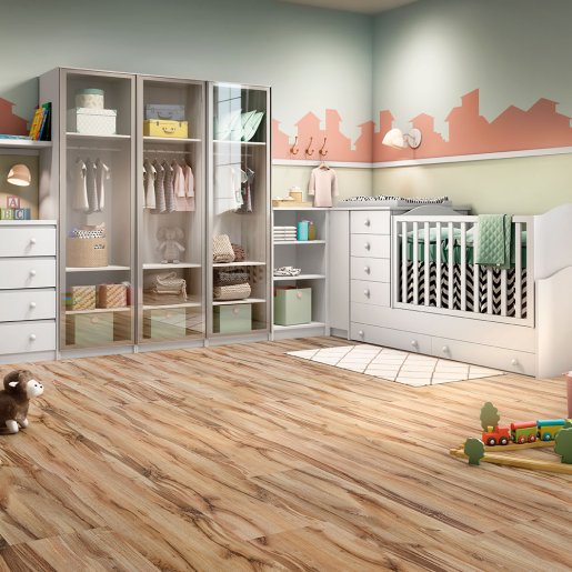 Piso Laminado New Elegance Carvalho Córdoba Click Eucafloor