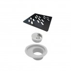 Grelha para Caixa Sinfonada Quadrada 100mm Novii