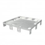 Ralo Linear Square Tampa Oculta 15x15cm Linear