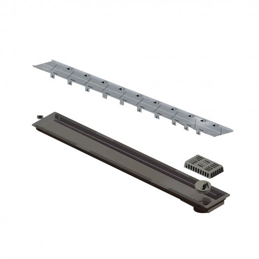 Ralo Linear Versatile Tampa Oculta 75cm Linear
