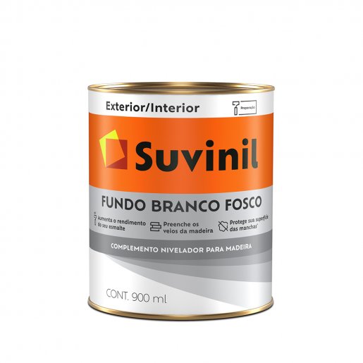 Suvinil Fundo Branco Fosco 0,9 Litros