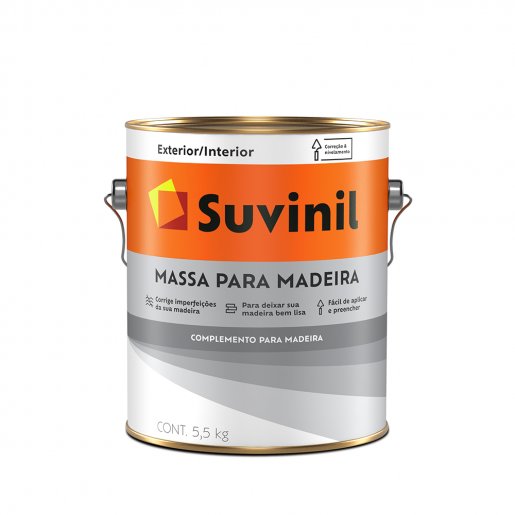 Suvinil Massa Para Madeira 3,6 Litros