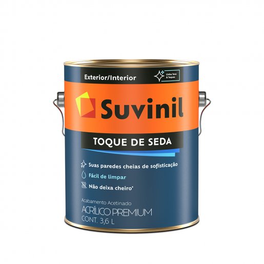 Suvinil Toque De Seda Acetinado 3,6 Litros