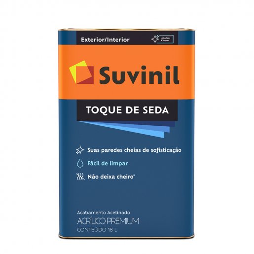 Suvinil Toque De Seda Acetinado 18 Litros