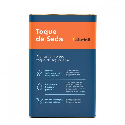 Suvinil Toque De Seda Acetinado 18 Litros