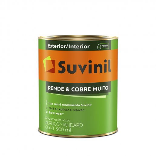 Suvinil Rende E Cobre Muito Fosco 0,9 Litros