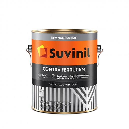 Suvinil Esmalte Contra Ferrugem Brilhante 3,6 Litros