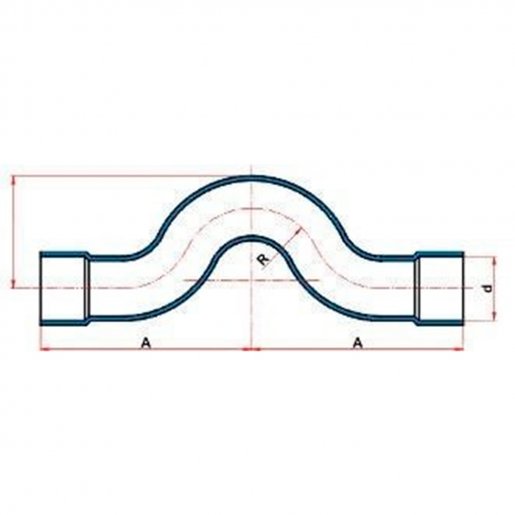 Curva de Transposição Soldável 25mm Tigre