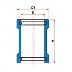 Luva de Correr para Tubo Soldável 40mm Tigre