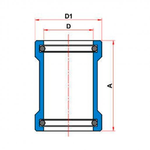 Luva de Correr para Tubo Soldável 20mm Tigre