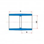 Luva Aquatherm® 22mm Tigre