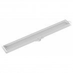 Ralo Linear Invisível 50cm Branco Tigre