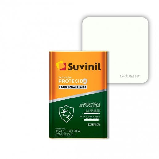 Suvinil Fachada Protegida Emborrachada Branco Neve 18L