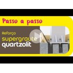 Argamassa de Alta Resistência Supergraute 25kg Quartzolit