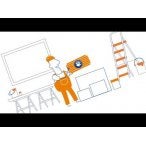 Eletroduto Corrugado TigreFlex 25mm 7m Tigre